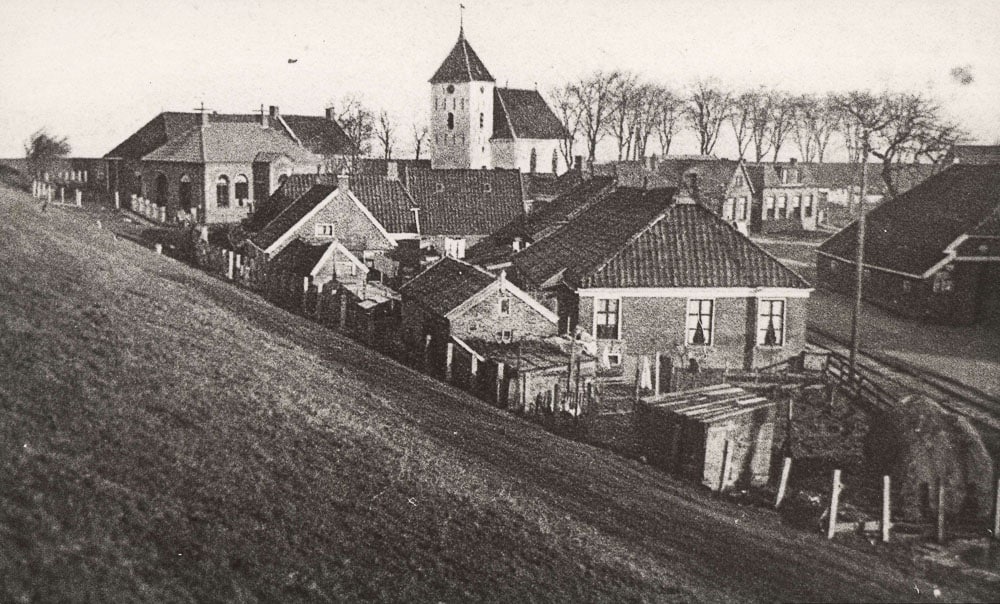 Dorpsgezicht Oterdum omstreeks 1930