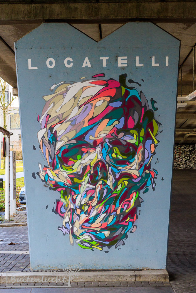 Street art van Locatelli