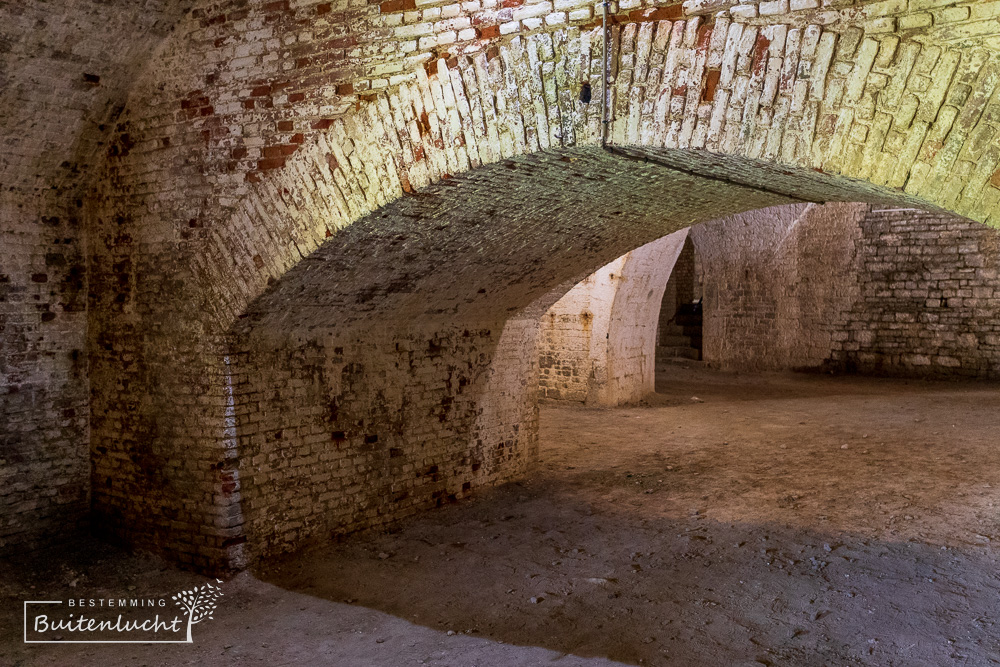Tunnels in de oude Citadel van Givet