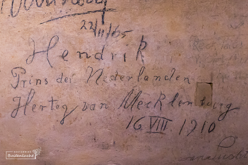 Handtekening van Prins Hendrik